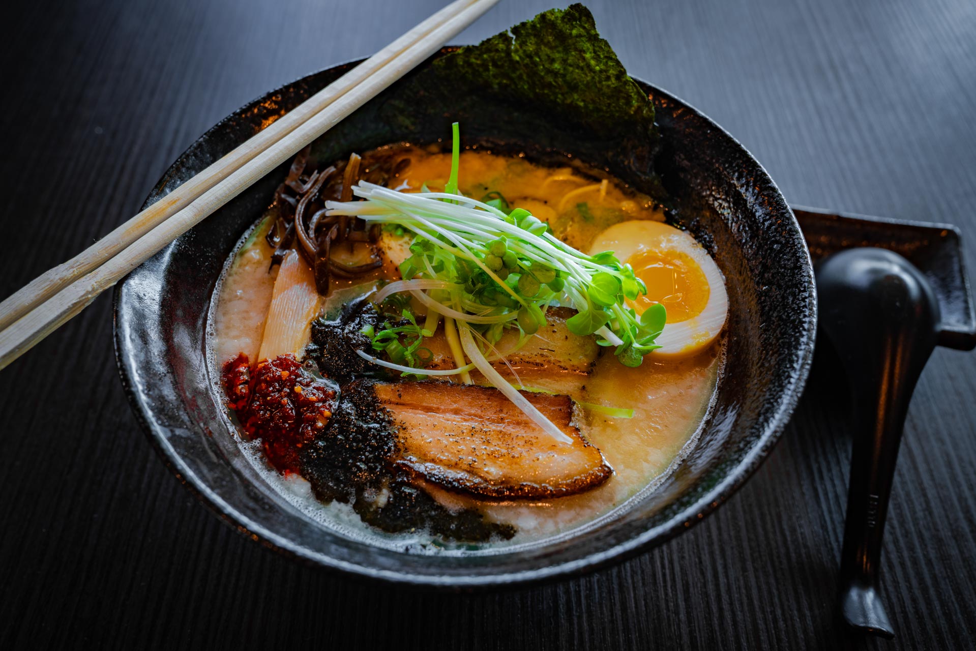 Black Garlic Tonkotsu Ramen